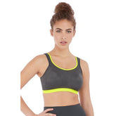 Freya Dynamic Non-Wired Sports Bra - Lime Twist